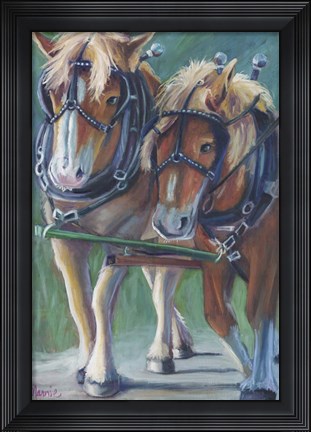 Framed Horse Power Print