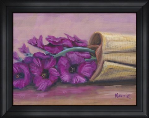 Framed Fuschia Print