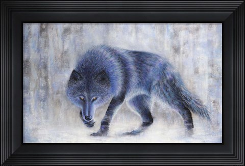 Framed Wolf Print