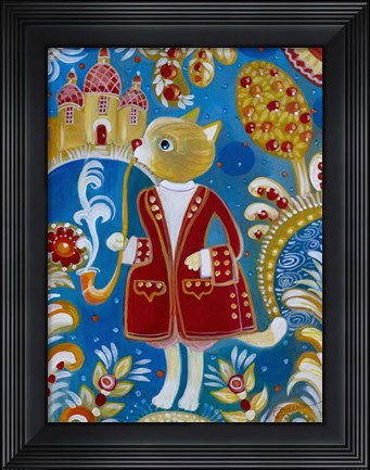 Framed Folk Art Print