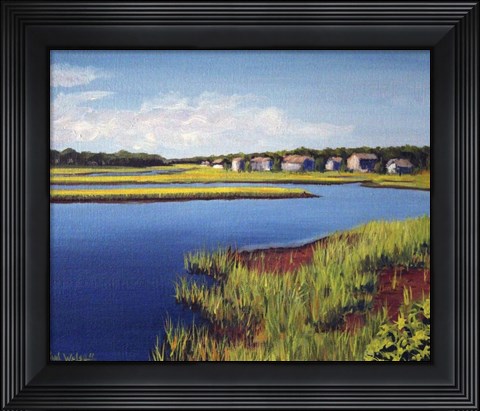 Framed Cape Inlet Print