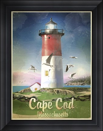 Framed Cape Cod Print