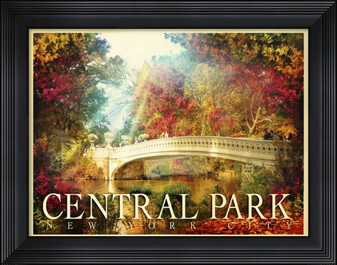 Framed Central Park 2 Print