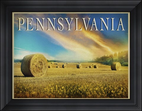 Framed Pennsylvania Sunrise Print