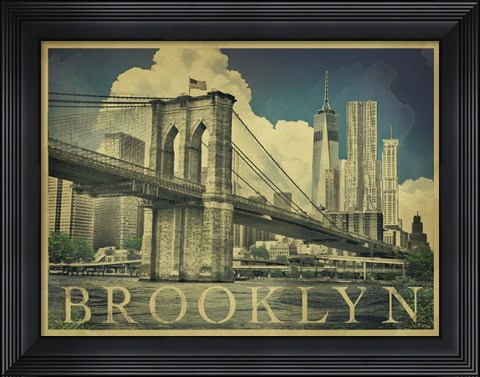 Framed Brooklyn Print