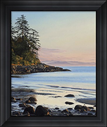 Framed Arbutus Cove Morning Print
