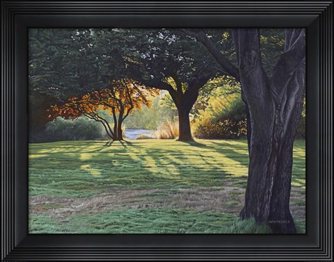 Framed Beacon Hill Morning Print
