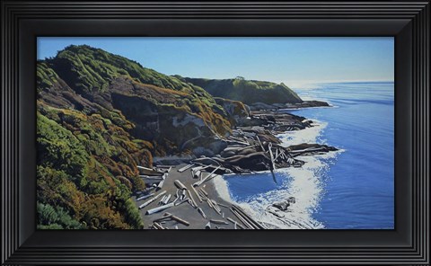 Framed Bright Water 2 Print