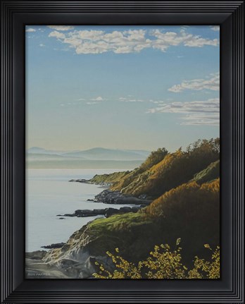 Framed Dallas Road Autumn Print