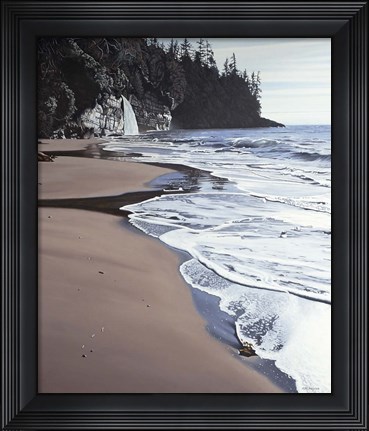 Framed Mystic Beach 2 Print