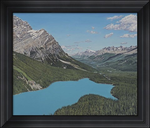 Framed Peyto Lake Print