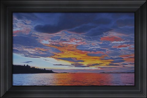 Framed Shoal Bay Print