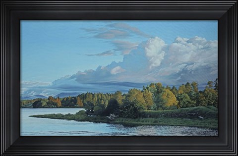 Framed Summer Estuary Print