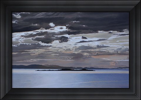 Framed Shining Sea Print