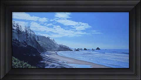 Framed West Coast Morning Print