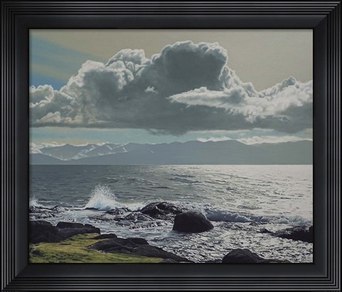 Framed Windy Afternoon Print