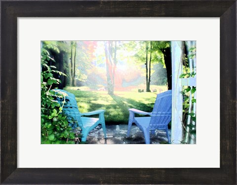 Framed Garden XIII Print