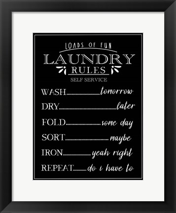 Framed Loads of Fun Print