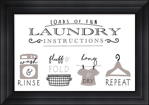 Framed Loads of Fun Print
