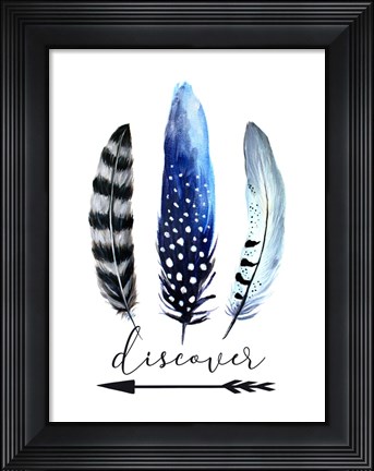Framed Discover Print