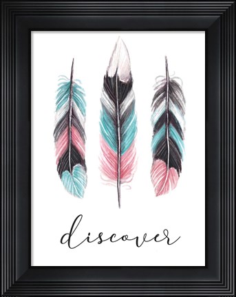 Framed Discover Print