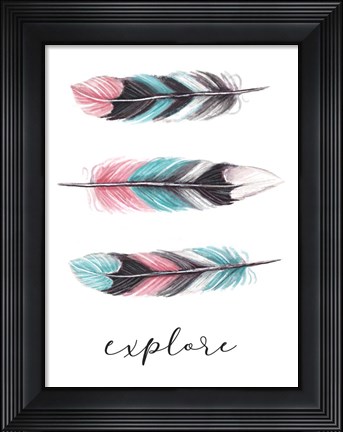 Framed Explore Print