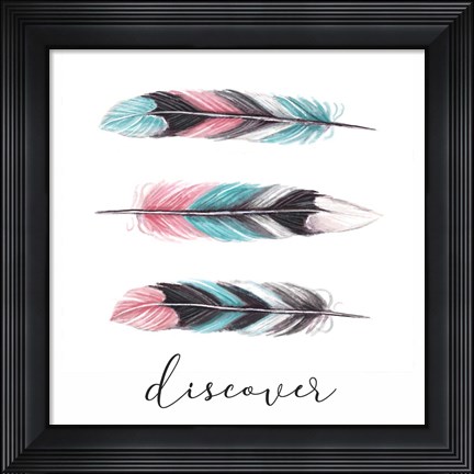 Framed Discover Print