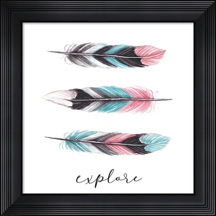 Framed Explore Print