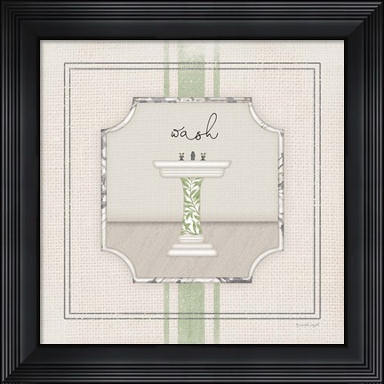 Framed Wash Print