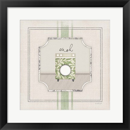 Framed Wash Print