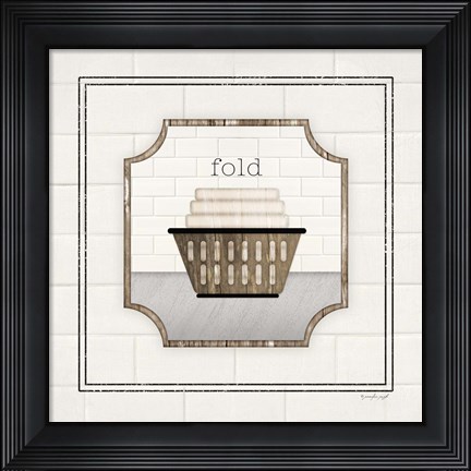Framed Fold Print