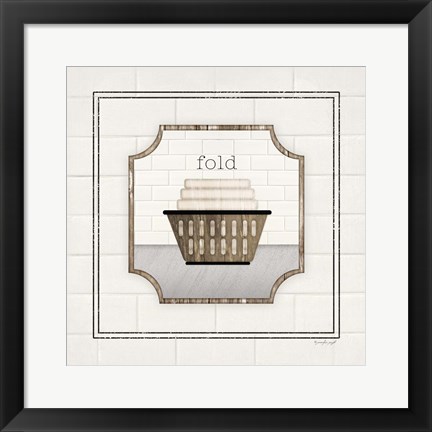 Framed Fold Print
