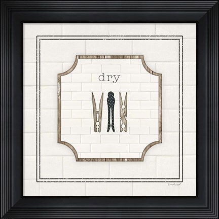 Framed Dry Print