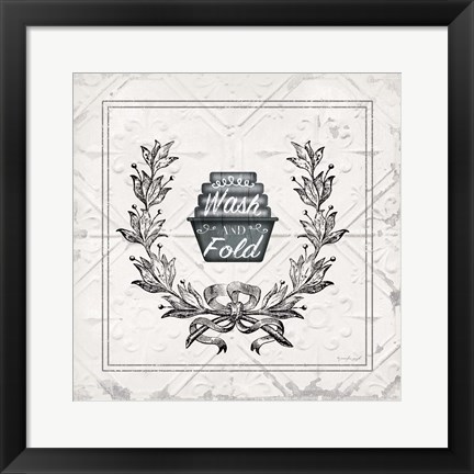 Framed Wash and Fold Print