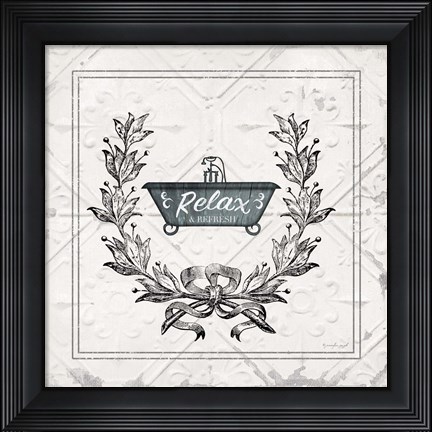 Framed Relax Print