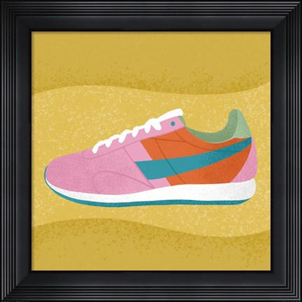 Framed Sneaker Print