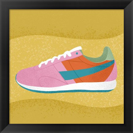 Framed Sneaker Print