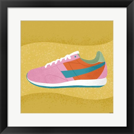 Framed Sneaker Print