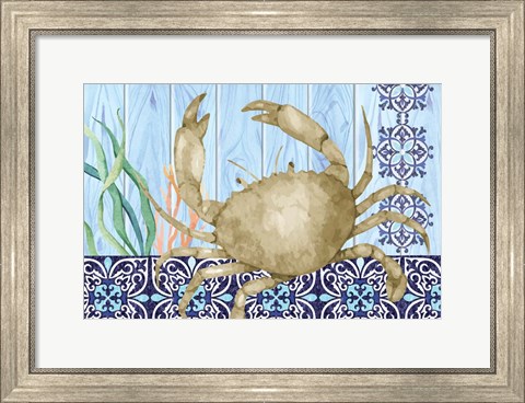 Framed Crab Print