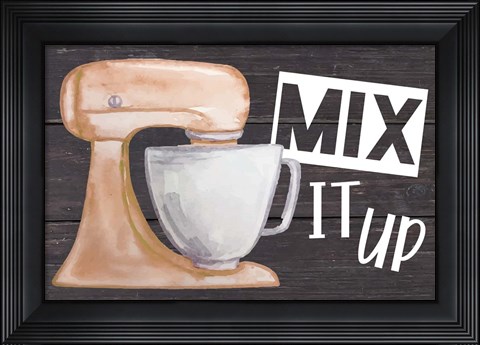 Framed Mix It Up Print