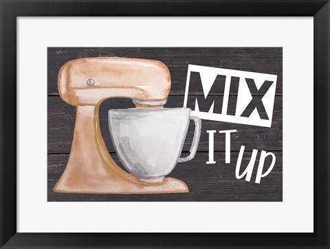 Framed Mix It Up Print