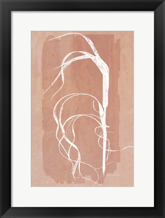 Framed Fall Grasses No. 2 Print