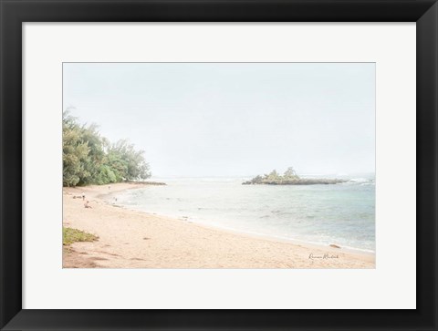 Framed Day at the Beach II Print