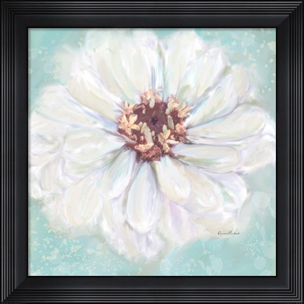 Framed Zinnia III Print