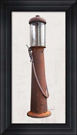 Framed Vintage Fuel No. 1 Print