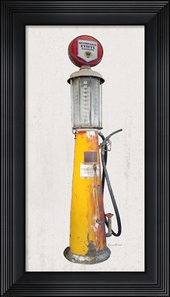 Framed Vintage Fuel No. 3 Print