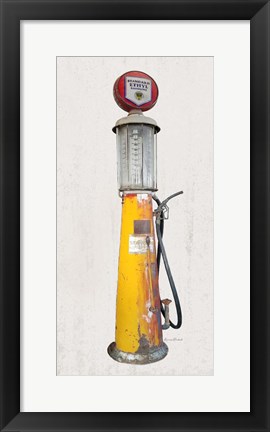 Framed Vintage Fuel No. 3 Print