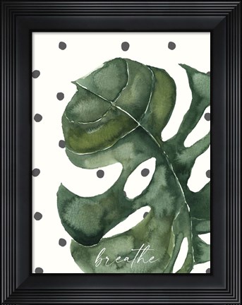 Framed Breathe Print