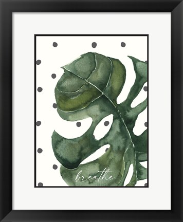 Framed Breathe Print