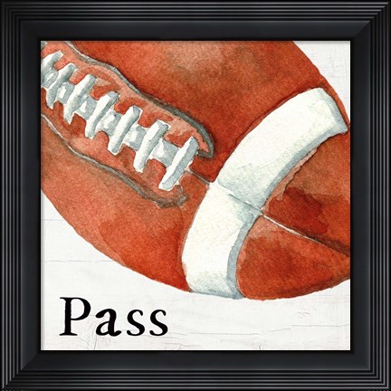 Framed Pass Print